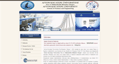 Desktop Screenshot of fenbildergi.aku.edu.tr