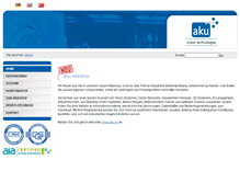 Tablet Screenshot of aku.eu